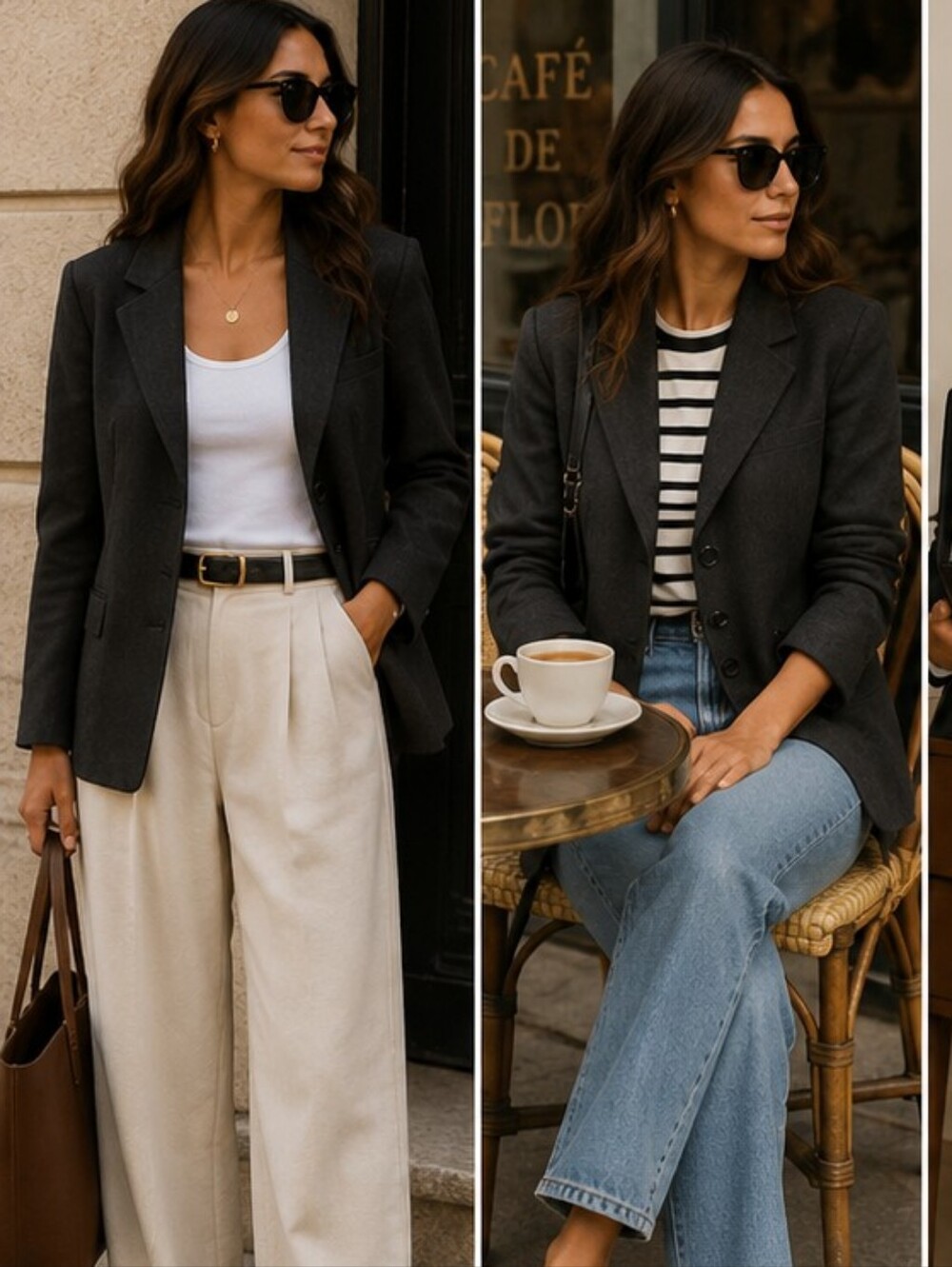 LE SUIT THREE BUTTONS BLAZER 🖤